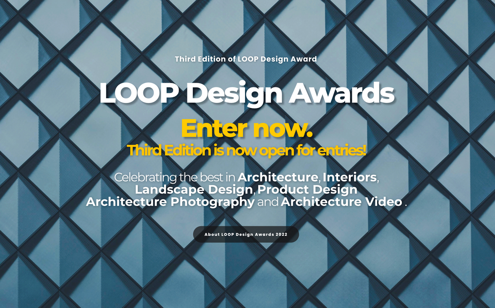 Call for Submissions – LOOP Design Awards 2022