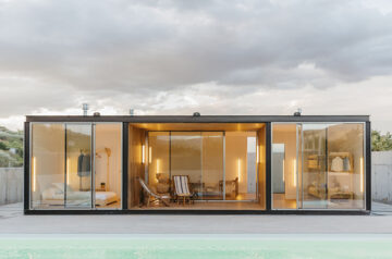 DelaVegaCanolasso Completes Tini 2M Cabin Clad In Galvanized Steel In La Rioja, Spain