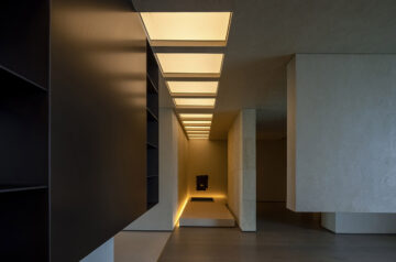 Earth Colors And Geometric Components Form Private Clubhouse Designed By AD ARCHITECTURE