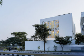 CmDesign Atelier Built Family House With Crisp Lines, Geometric Patterns And Solid Walls In Lagos