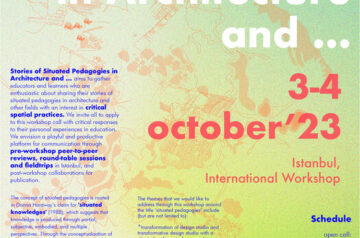 Call for Participation: Stories of Situated Pedagogies in Architecture and …
