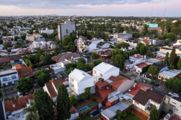 MasArqs Completes Emilio Zola 5915 Building With Two All-White Volumes In Argentina