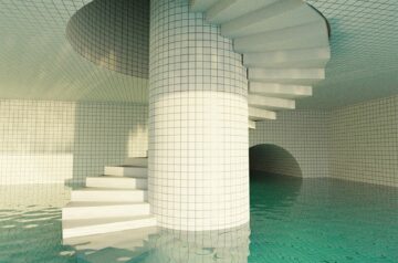 Diving into 3D artist jared pike’s pool dreamscapes and imaginary liminal interiors